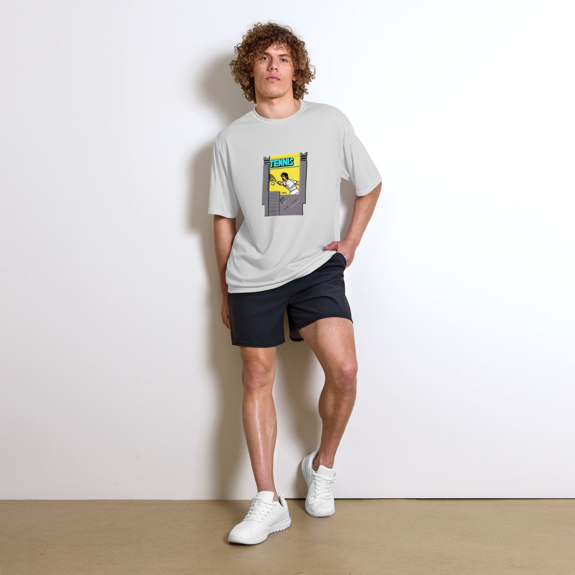 Men's performance crew neck tennis t-shirt - Court Sportswear