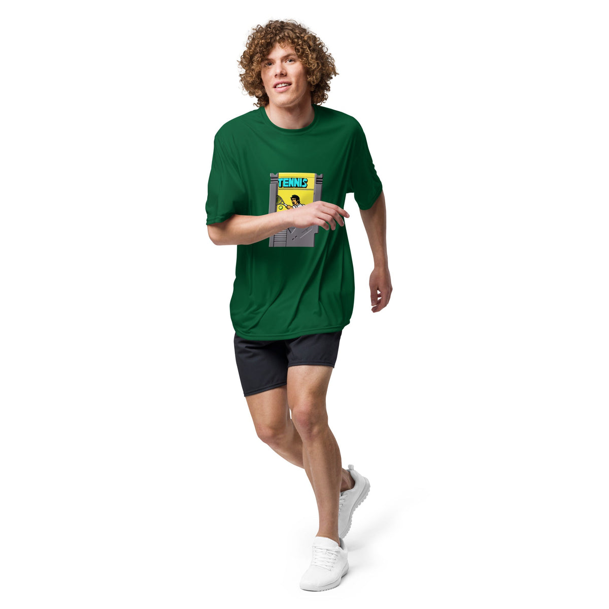 Press Start — Men's Tennis Performance Tee — Court Sportswear tennis apparel