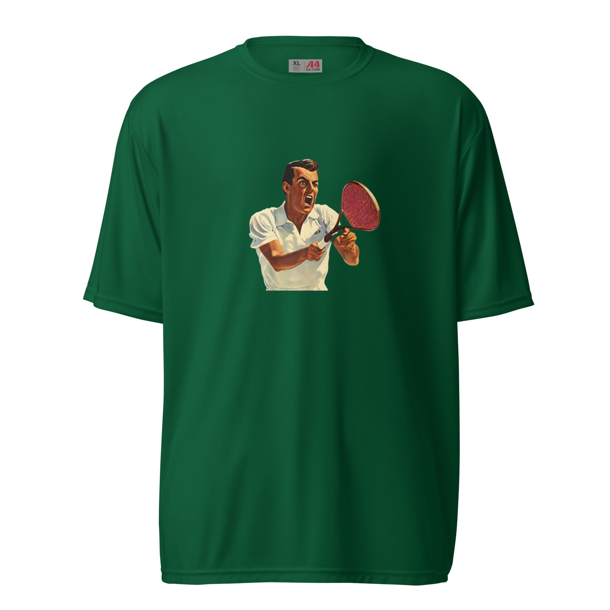 Men's performance tennis crew neck t-shirt - Court Sportswear