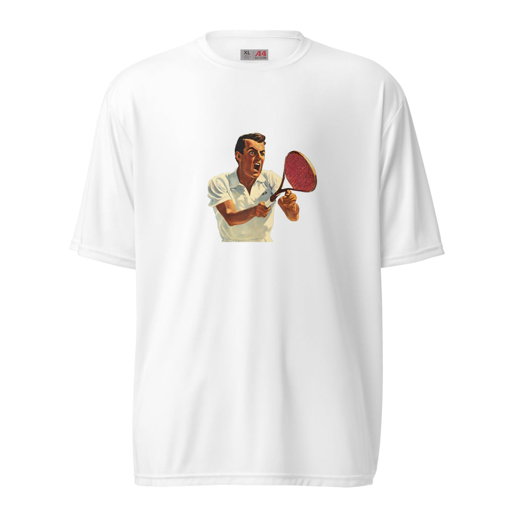 The Volleyer — Men's Tennis Performance Tee — Court Sportswear tennis apparel