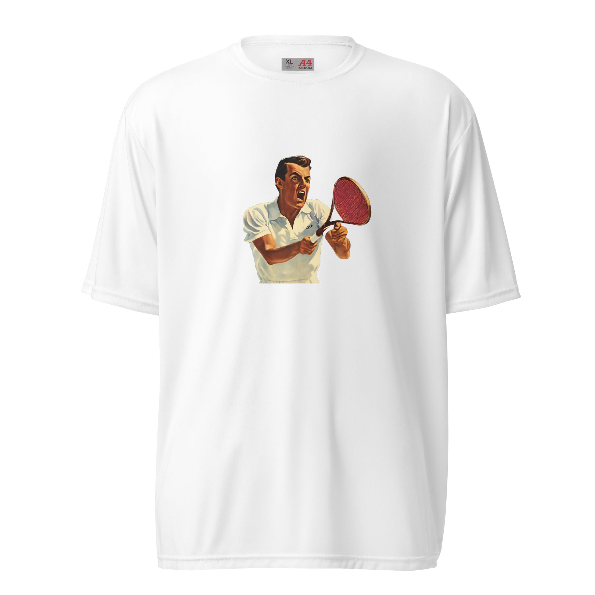 Men's performance tennis crew neck t-shirt - Court Sportswear