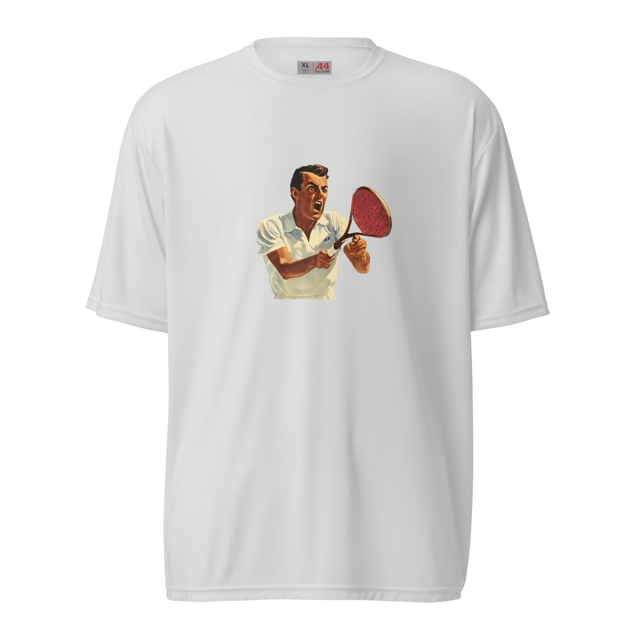 Men's performance tennis crew neck t-shirt - Court Sportswear