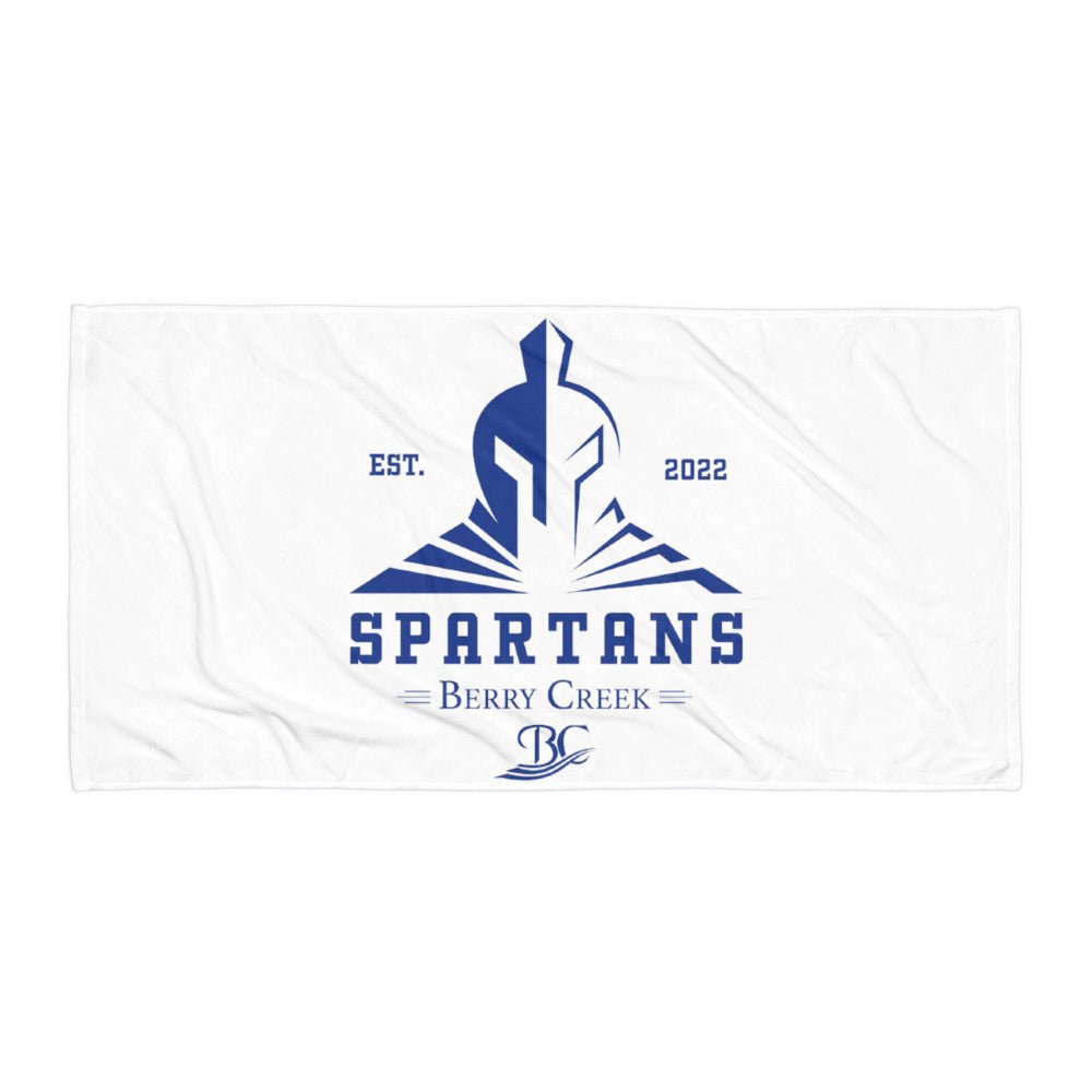 Spartans Large Towel - Court Sportswear