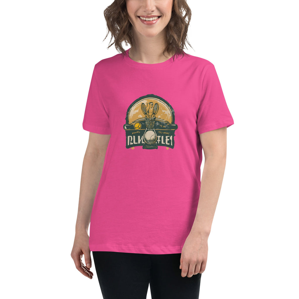 Victory Court — Women's Tennis Performance Tee fit view — court-ready tennis women's t-shirt