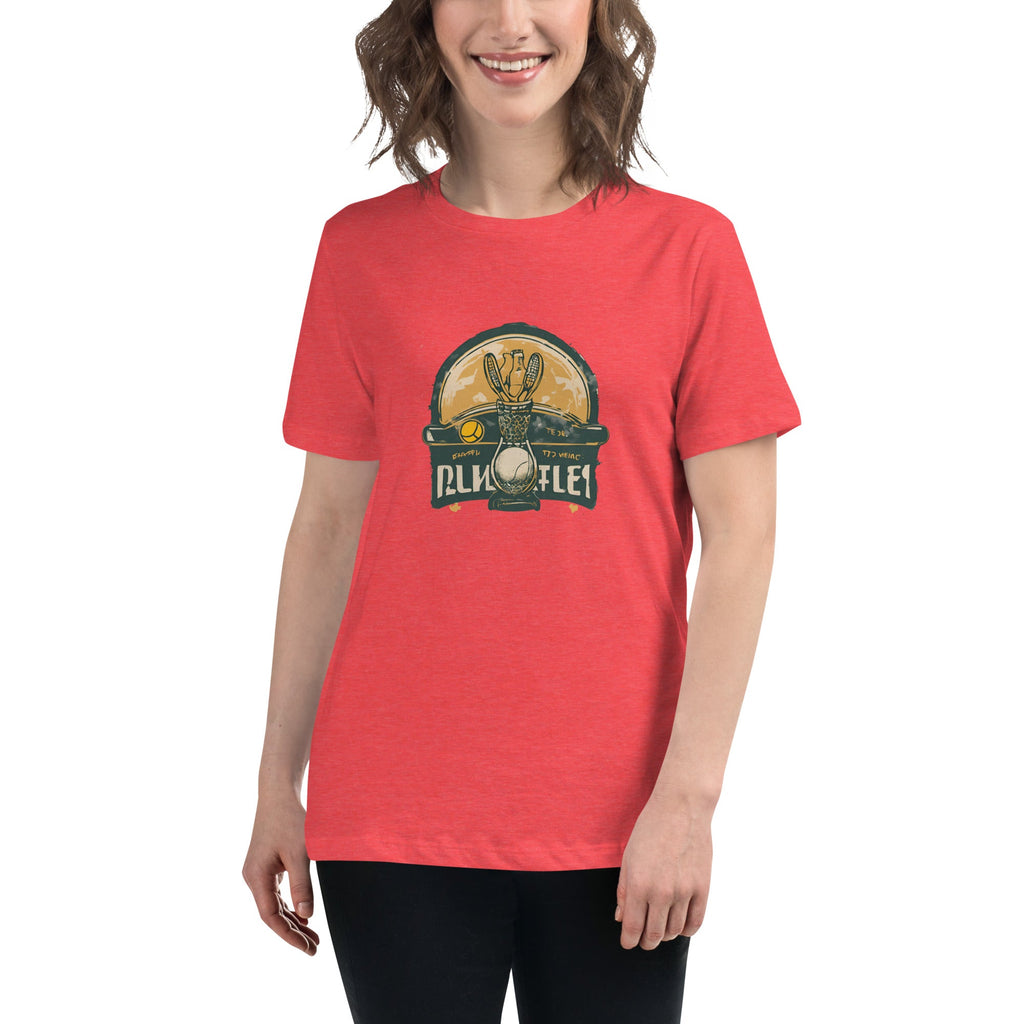Victory Court — Women's Tennis Performance Tee detail — performance women's t-shirt for tennis players